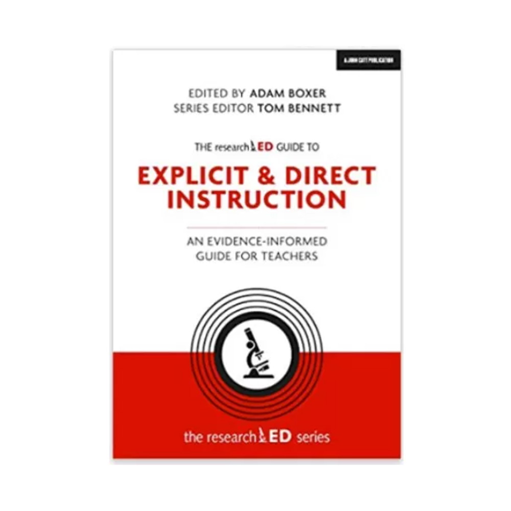 Book Review Explicit Instruction blog