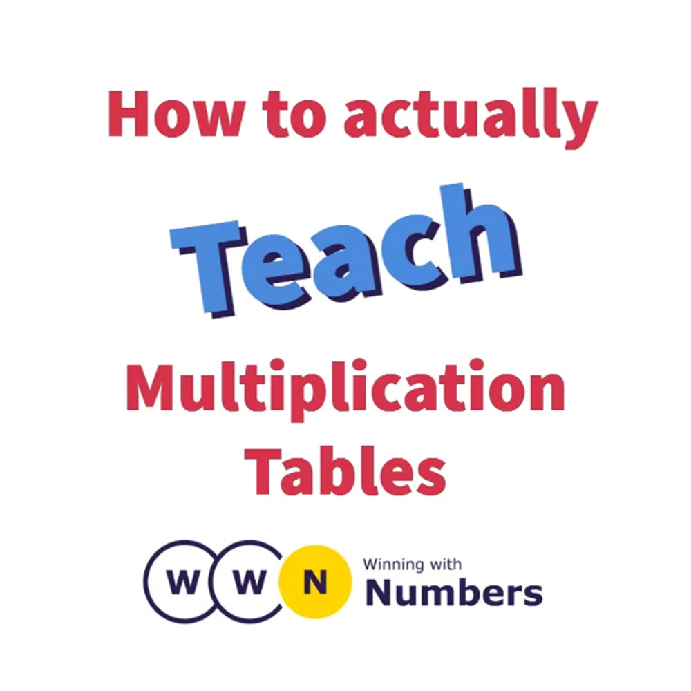 How to Actually Teach Multiplication Tables blog