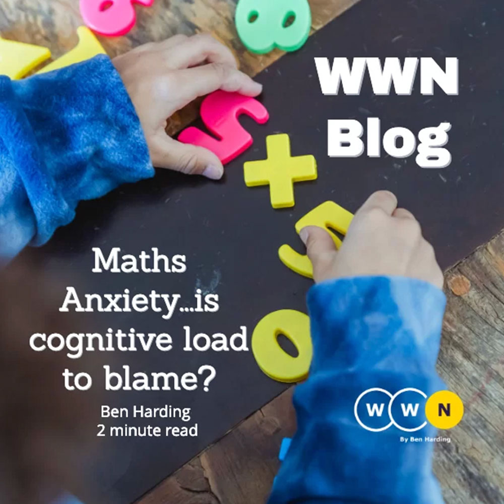 Maths Anxiety blog