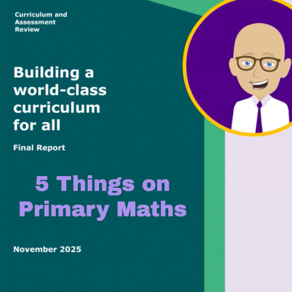 5 Things on Primary Maths blog