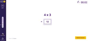 How to Teach Tables WWN Platform Question 4 x 3 = 12