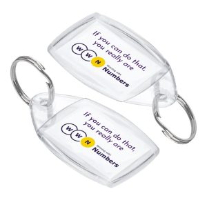 Winning With Numbers Keyrings
